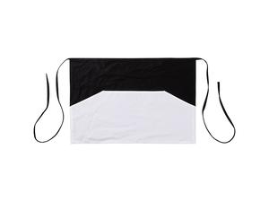 Black Adult Apron w/ White T Shape Pocket(41*60cm)