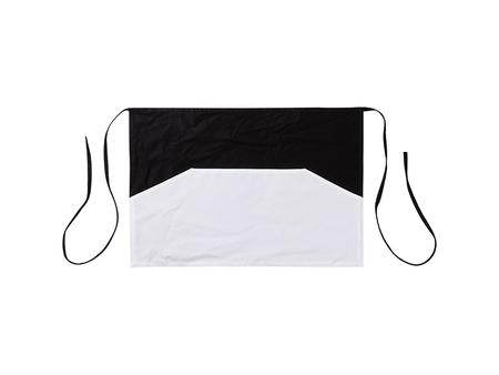 Black Adult Apron w/ White T Shape Pocket(41*60cm)