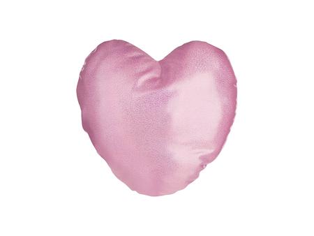 Glitter Heart Shape Pillow Cover (40*40cm,Pink)