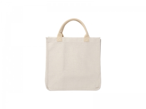 Sublimation Blanks Linen Shopping Bag (32*30*20cm)