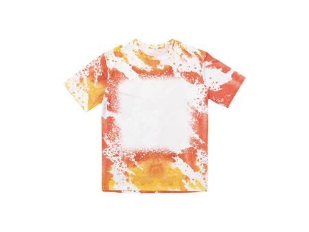 Camiseta Tacto Algodón Leopardo (Naranja de Ensueño)