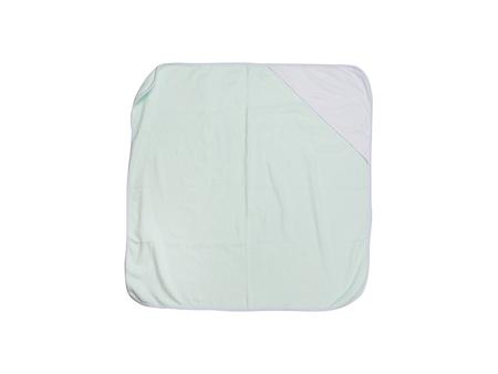 Sublimation Baby Hooded Towel (80*80, Light Green)