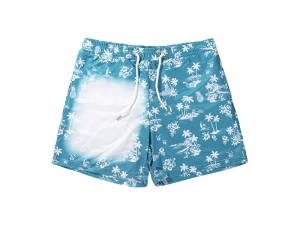 Sublimation Blanks Men&#039;s Beach Shorts(Cool Coconut Tree )