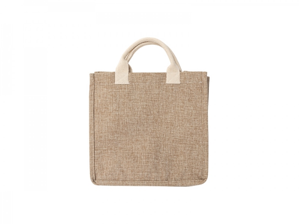 Sublimation Blanks Linen Shopping Bag (27*25*12cm)