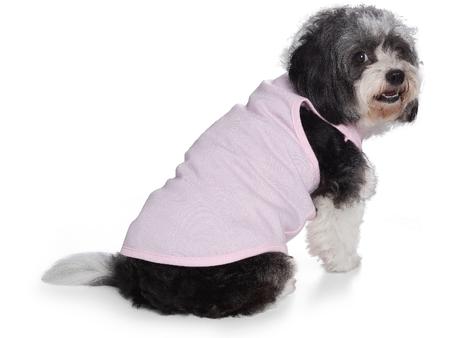 Camiseta Top Perro Sublimación (Rosa)