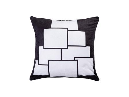 Sublimation 8 Panel Plush Pillow Cover (40*40cm/15.75&quot;x15.75&quot;)
