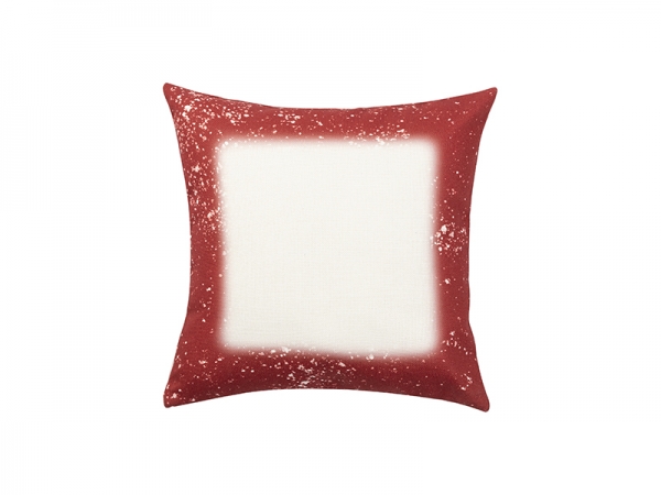 Sublimation Blanks Bleached Starry Linen Pillow Cover