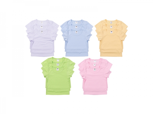 Camiseta Bebé Manga Corta Sublimación (Multicolor)