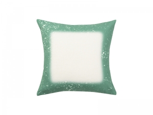 Sublimation Blanks Bleached Starry Linen Pillow Cover