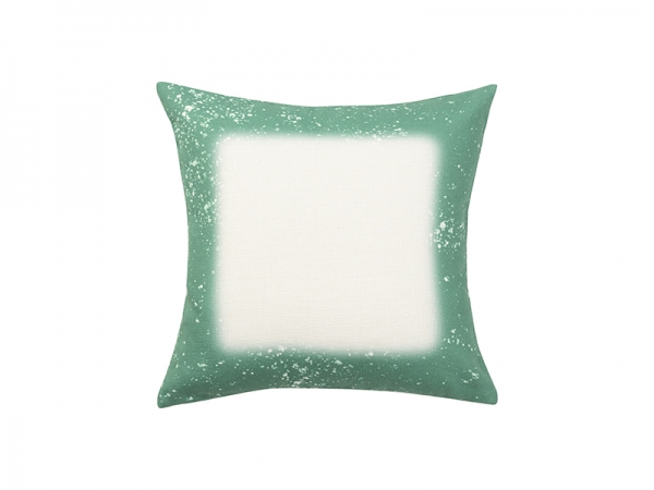 Sublimation Blanks Bleached Starry Linen Pillow Cover
