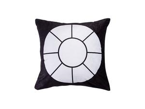 Sublimation 8 Panel Plush Pillow Cover (Round, 40*40cm/15.75&quot;x15.75&quot;)