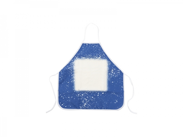 Sublimation Blanks Bleached Starry Linen Apron