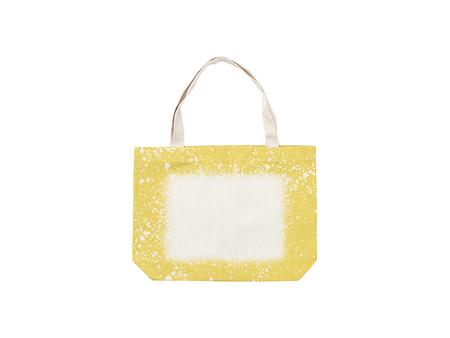 Tote Bag Lino Estrellado  (Amarillo,  48*35cm)