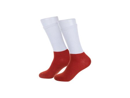 Sublimation Athletic Socks (Maroon Sole)