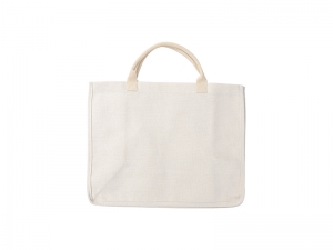 Sublimation Blanks Linen Shopping Bag (45*34*20cm)