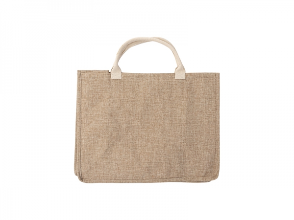 Sublimation Blanks Linen Shopping Bag (45*34*20cm)