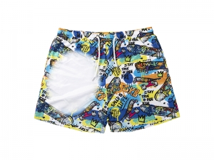 Sublimation Blanks Men&#039;s Beach Shorts (Fashion Skateboard)