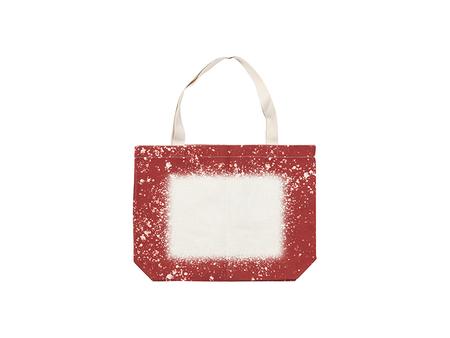 Tote Bag Lino Estrellado  (Rojo,  48*35cm)